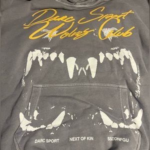 Darc Sport - Out For Blood Pierce Hoodie - Mens XL - NWT - Purple Stone/Gold